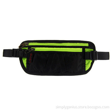ultra slim RFID running gear hip bag pack hidden belt